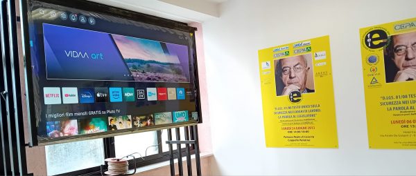 Un angolo della sala convegni