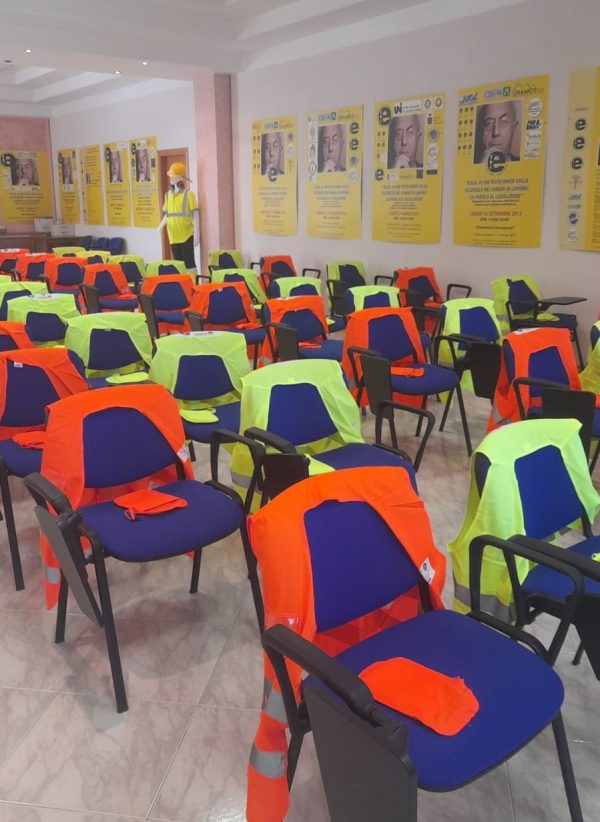 Sede pronta per i corsi relativi al bando Inail